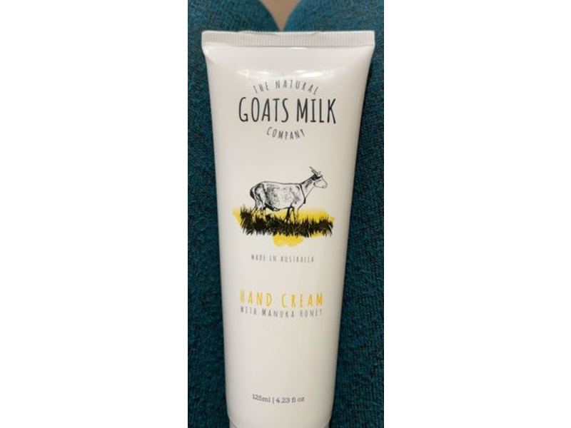The Natural Goats Milk Company Hand Cream, Manuka Honey, 4.23 fl oz/125 ml
