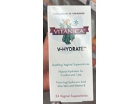 Vitanica V-Hydrate Soothing Vaginal Suppositories, 24 Count - thumbnail 2