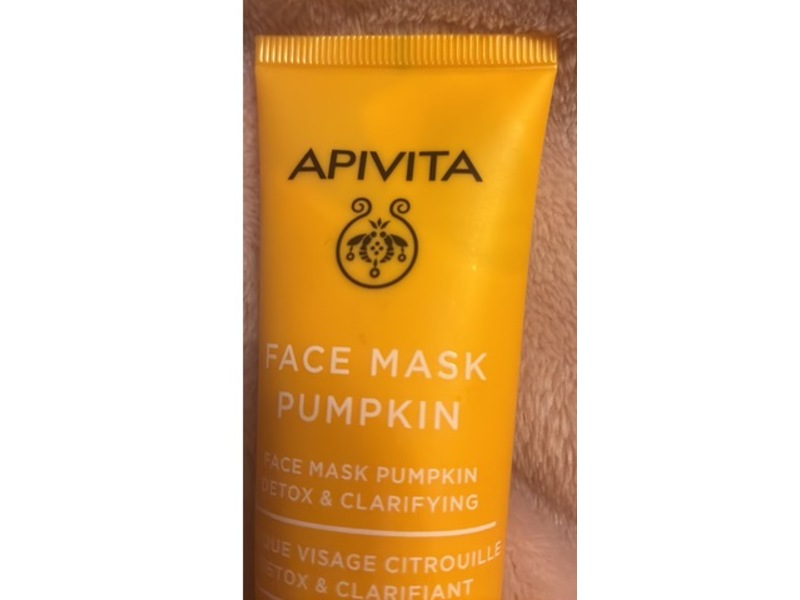 Apivita Face Mask, Pumpkin, 1.69 fl oz/50 mL