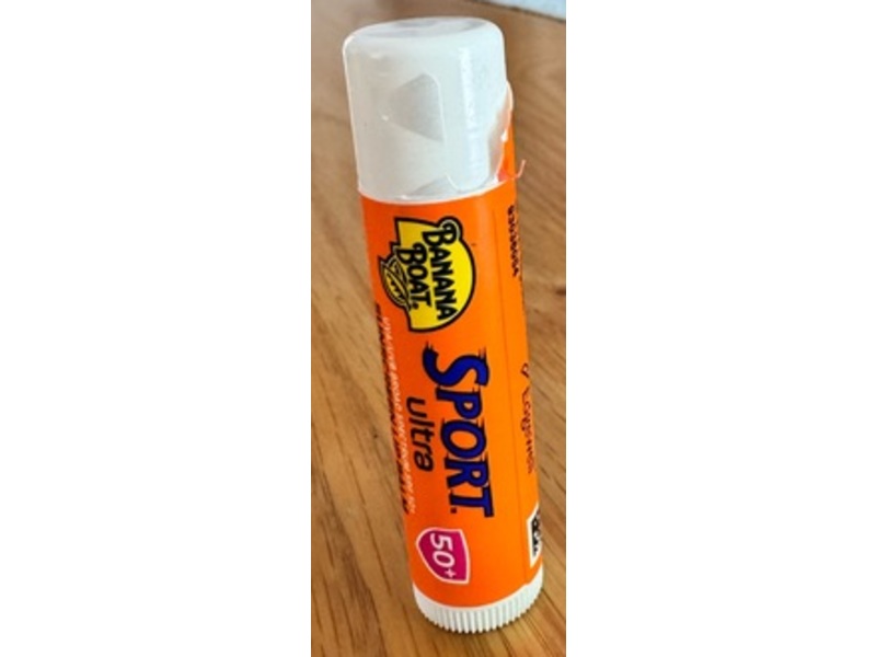 Banana Boat Sport Ultra Sunscreen Lip Balm, SPF 50+, 0.15 oz/ 4.25 g, Pack Of 2