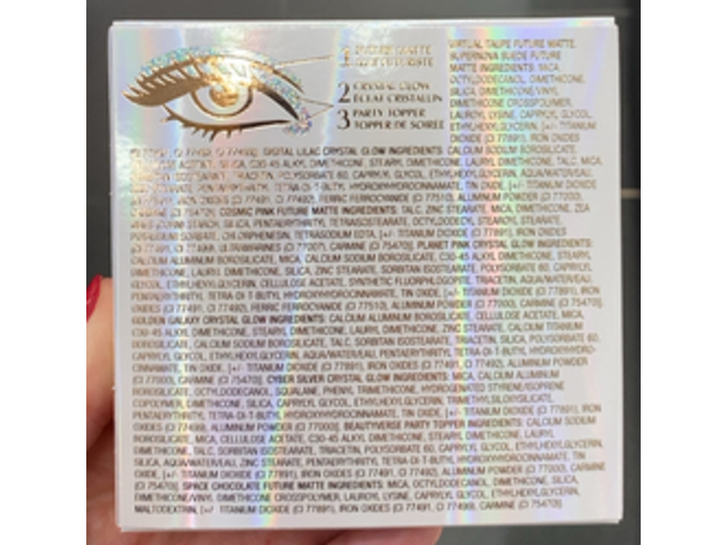 Charlotte Tilbury The Beautyverse Eyeshadow Palette, 0.03 oz/1 g