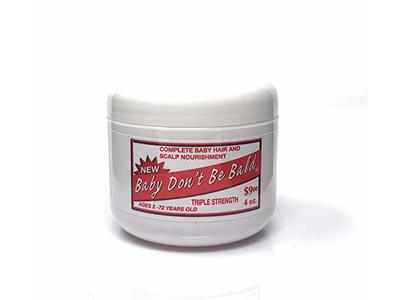 Baby Don't Bald Triple Strength Hair Grow, 4 oz
