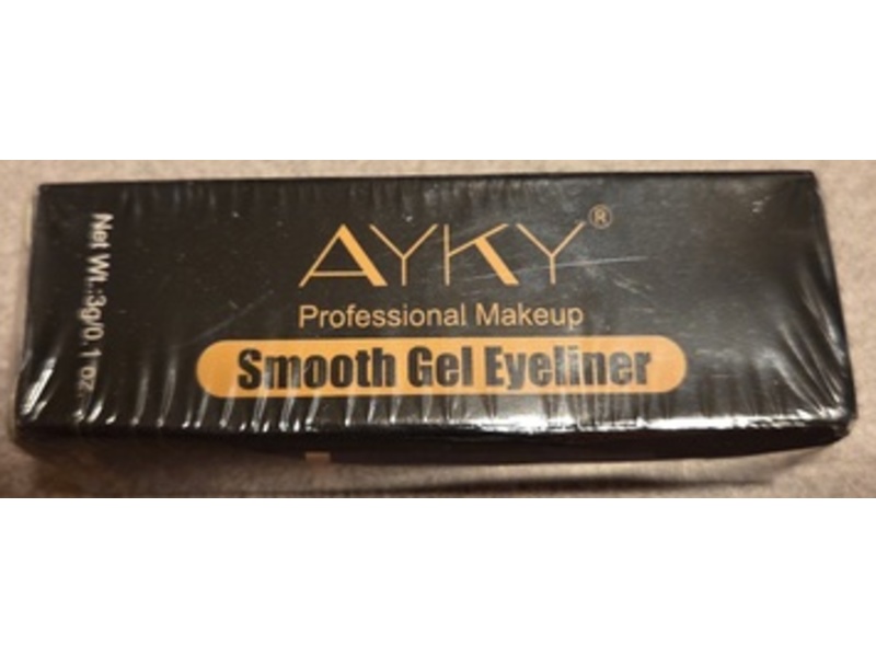 AYKY Professional Makeup Smooth Gel Eyeliner, #01, 0.1 fl oz/3 g