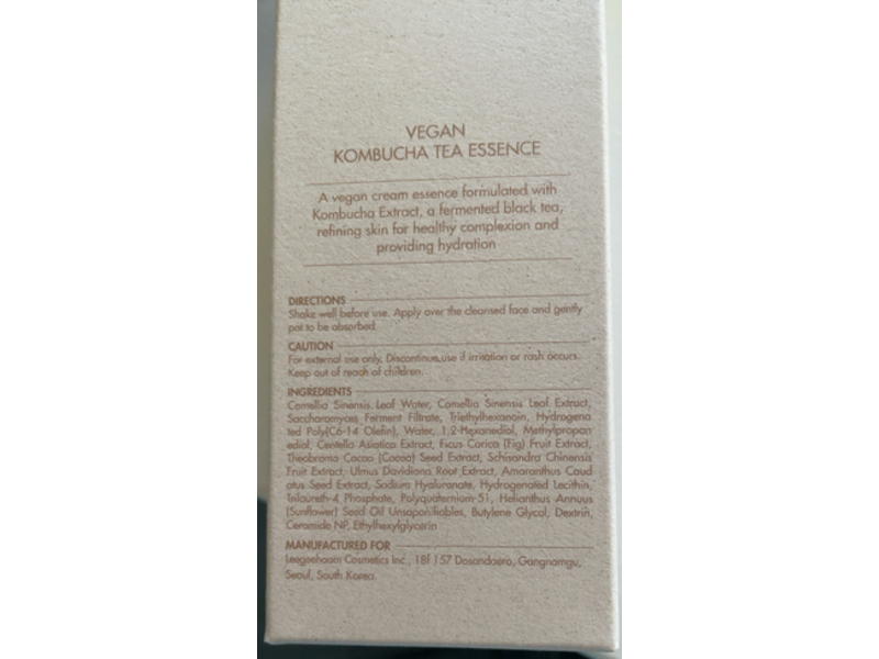 Dr.Ceuracle Vegan Kombucha Tea Essence, 5.07 fl oz/150 mL