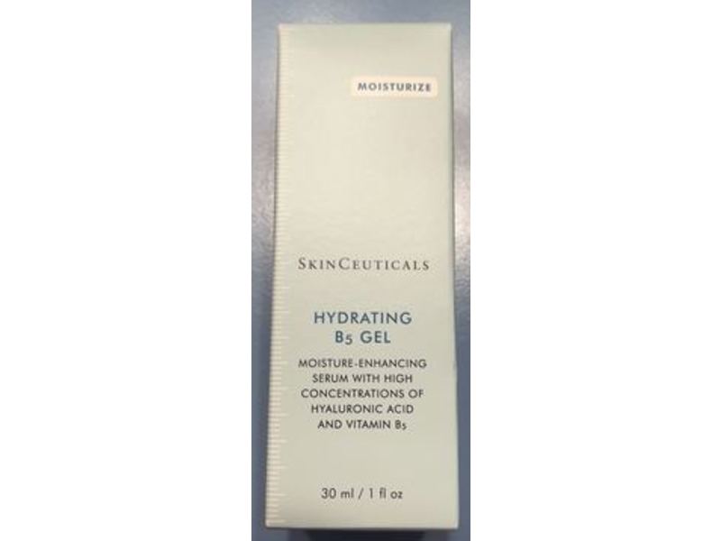SkinCeuticals Hydrating B5 Gel Moisturizing Serum, Hyaluronic Acid & Vitamin B5, 1 fl oz/30 mL