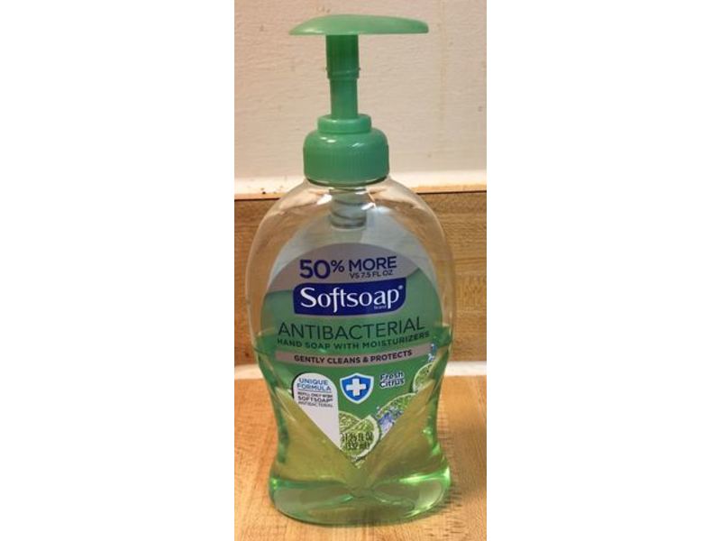Softsoap Antibacterial Hand Soap, Fresh Citrus, 11.25 fl oz