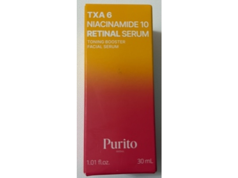 Purito Facial Serum, TXA 6% + Niacinamide, 1.01 fl oz/30 mL