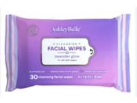 Ashley Belle Collection Cleansing Facial Wipes, Lavender Glow, 30 Count - thumbnail 1