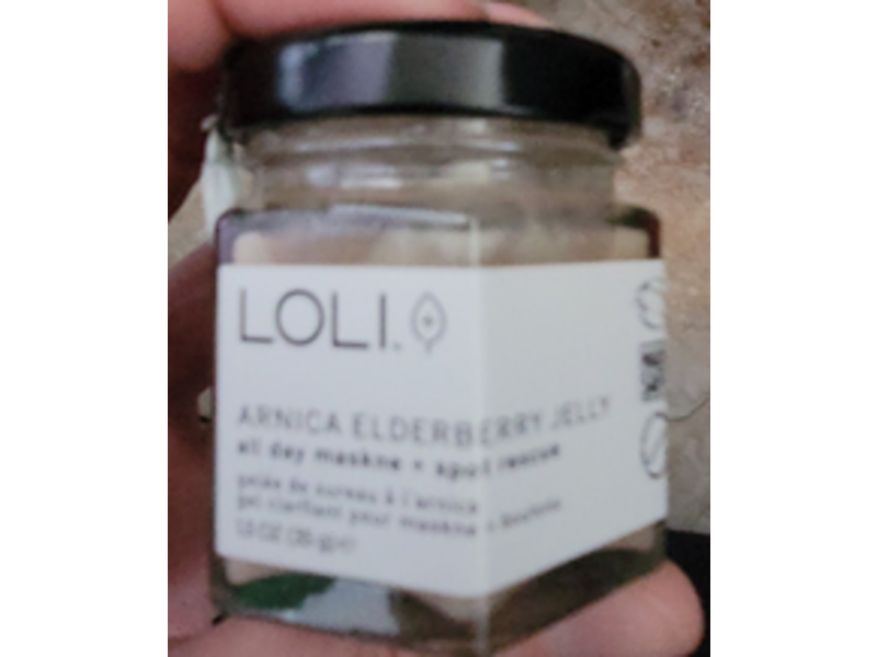 Loli Arnica Elderberry Jelly Organic All Day Maskne + Spot Rescue, 1.3 oz/35 g