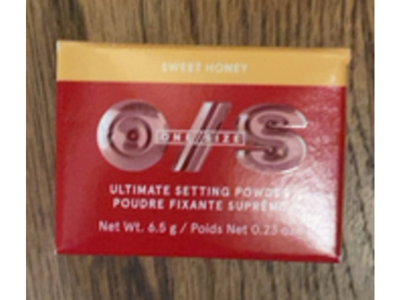 One/Size by Patrick Starrr Ultimate Setting Powder, Sweet Honey, 0.23 oz/6.5 g
