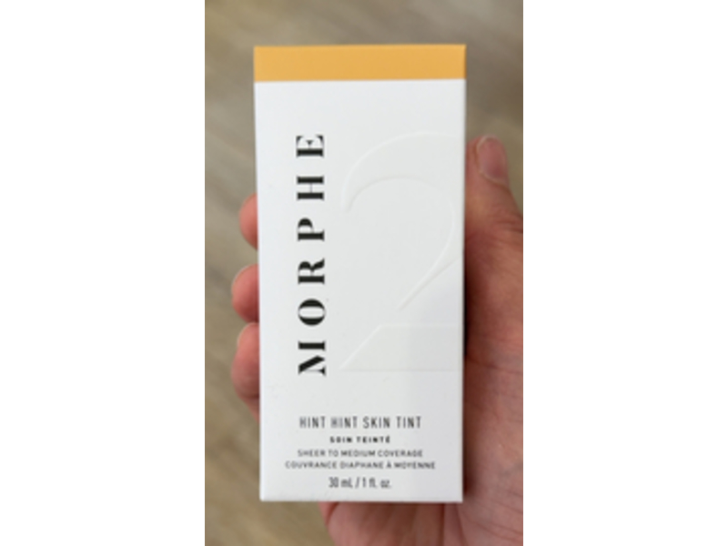 Morphe 2 Hint Hint Skin Tint Foundation, Hint of Toast, 1 fl oz/30 mL