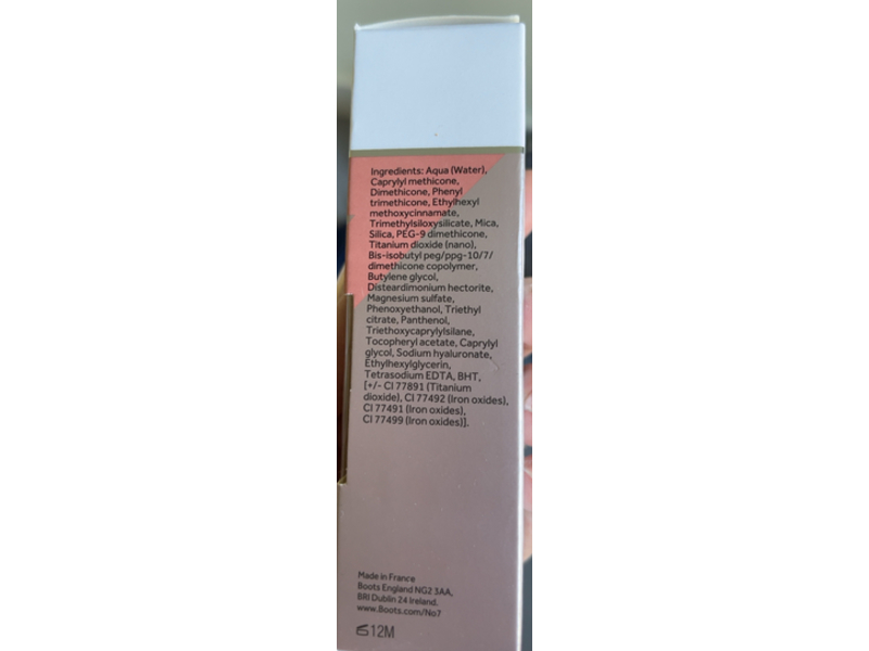 No 7 Stay Perfect Foundation, Calico, SPF 30, 1 fl oz/30 mL