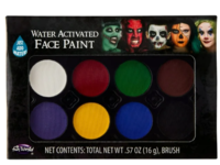 Fun World Water Activated Face Paint Palette, 0.57 oz/16 g - Image 2