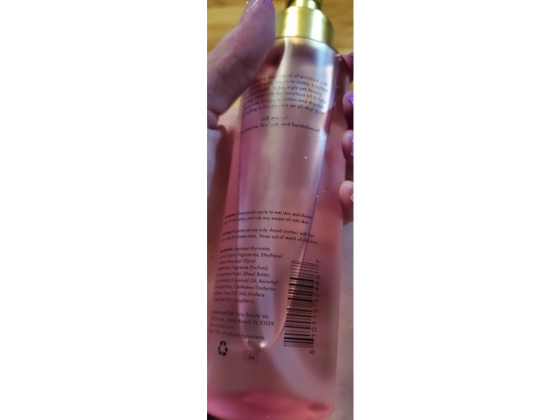 Truly Smooth Legend Luxury Shave Oil, 6.76 fl oz/120 mL