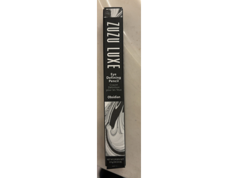 Zuzu Luxe Eye Defining Pencil, Obsidian, 0.04 oz/1.13 g
