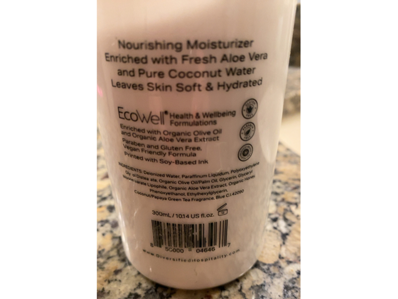 Terra Pure Infuse Body Lotion, White Tea + Coconut, 10.14 fl oz/300 mL