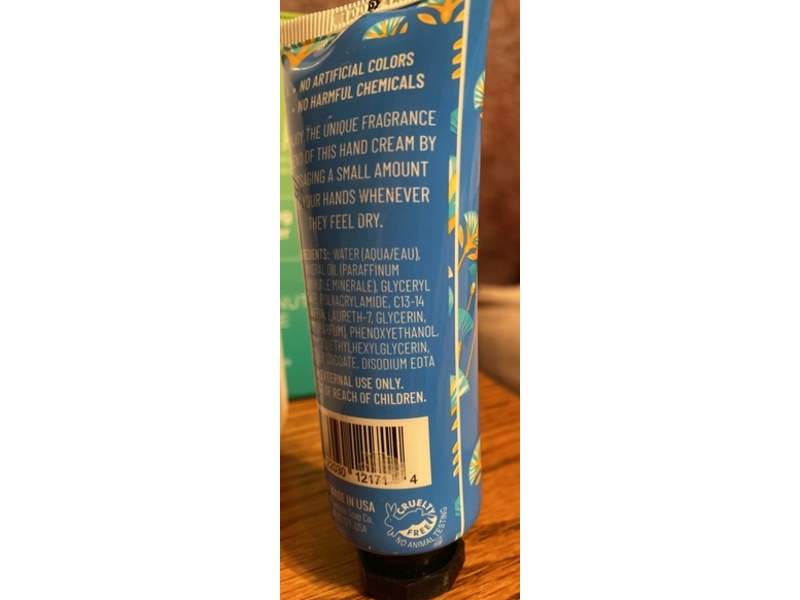 San Francisco Botanical Hand Cream, Lotus+Shea Butter, 1.5 oz/42.5 g