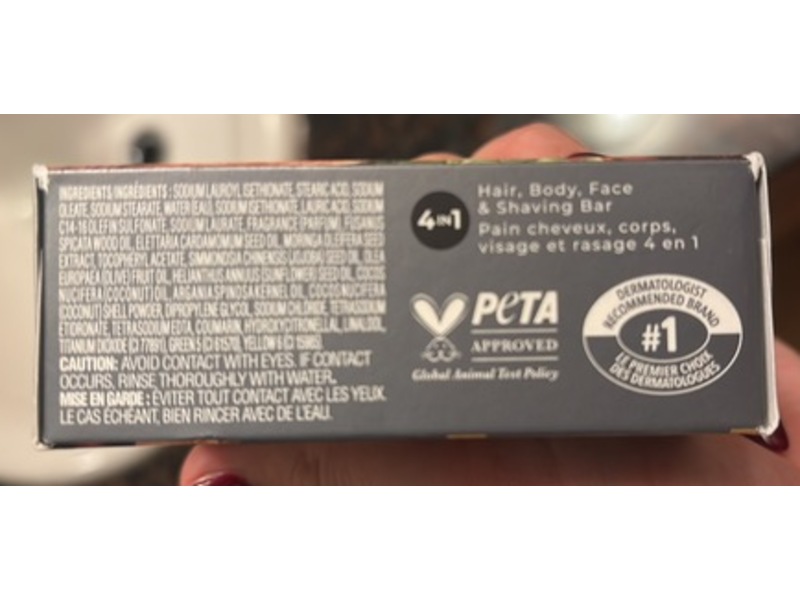 Dove Men + Care Restore Cleansing Bar, Sandalwood + Cardamom Oil, 5 oz/141 g, 4 Count