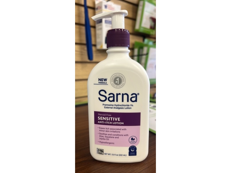 Sarna Anti-itch Lotion, 7.5 oz/222 mL