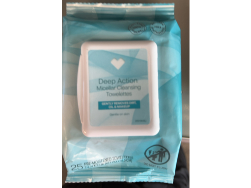 CVS Deep Action Micellar Cleansing Towelettes, 25 Counts