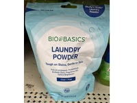 Bio Basics Laundry Powder, Clear + Free, 25 Loads, 18 oz/510.3 g - thumbnail 1