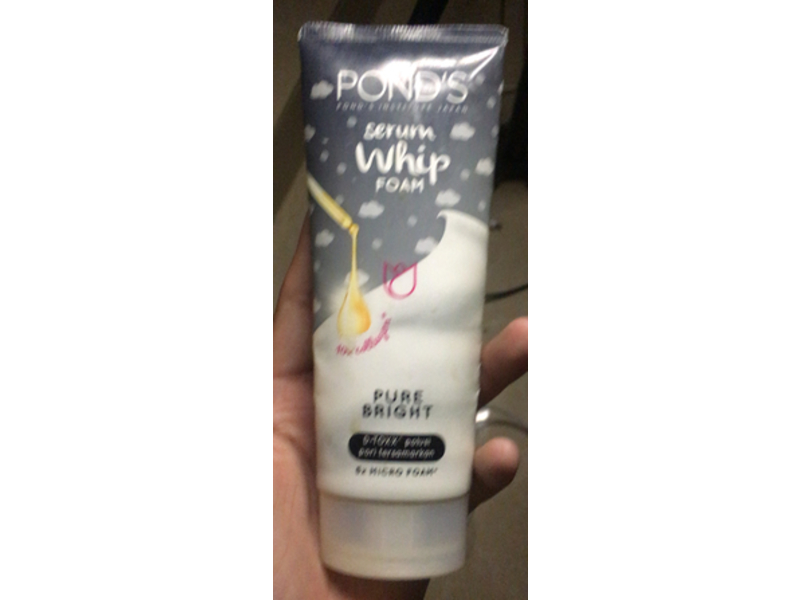 Pond's Serum Whip Foam, Pure Bright, 100 g