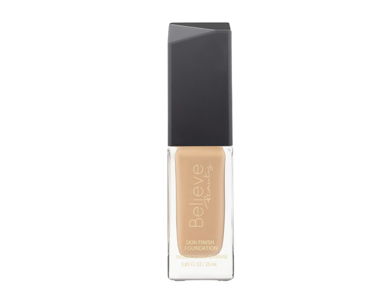 Believe Beauty Skin Finish Foundation, Cashmere, 0.85 fl oz/2.5 mL
