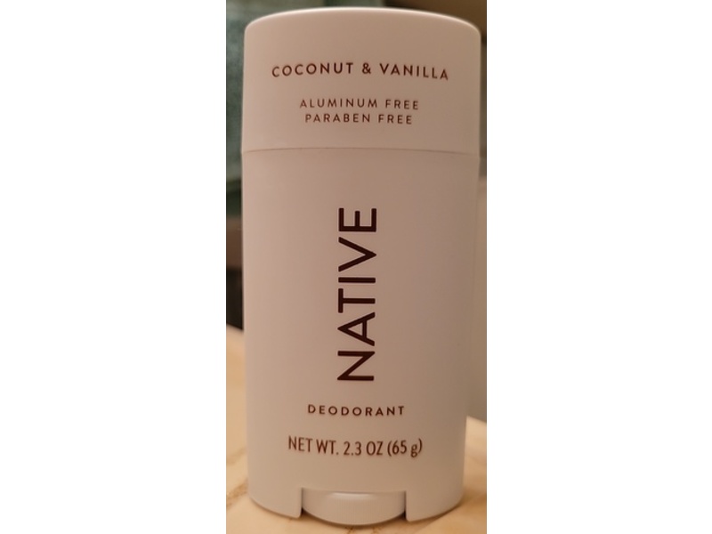 Native Deodorant, Coconut & Vanilla, 2.3 oz / 65 g