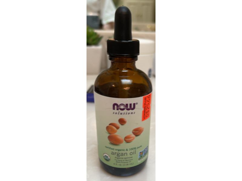Now Foods Argan Oil, 4 fl oz/118 mL