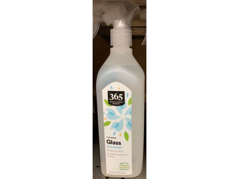365 Whole Foods Market Glass Cleaner, Unscented, 26 fl oz/769 mL