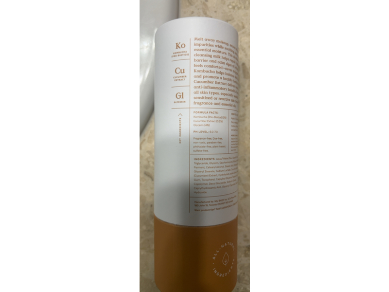 Three Ships Harmony Microbiome Balancing Cleanser, Cucumber + Kombucha, 4 oz/118 mL