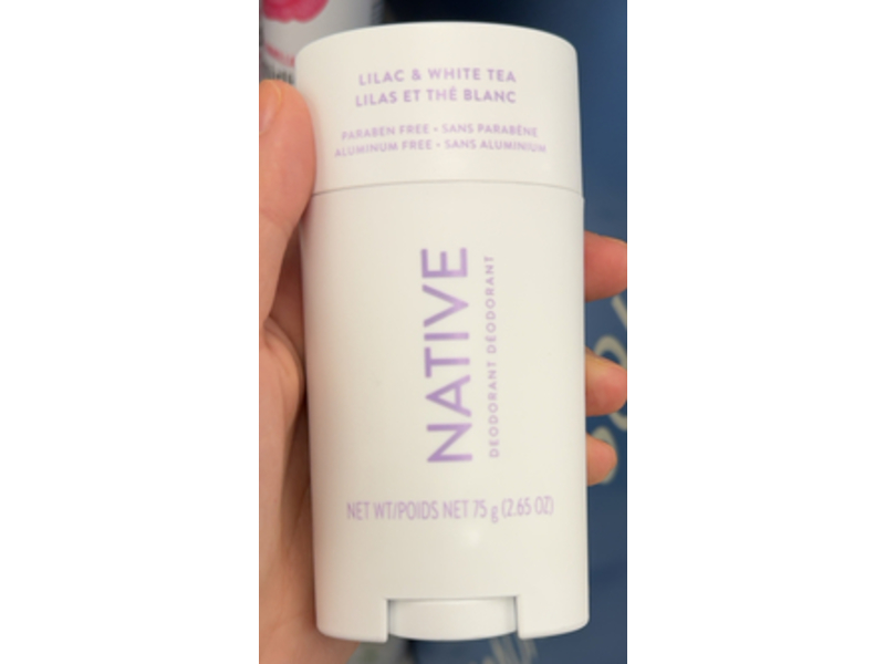 Native Deodorant, Lilac & White Tea, 2.65 oz/75g