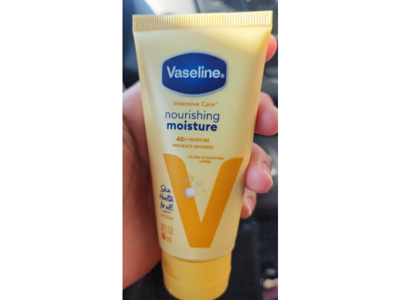 Vaseline Intensive Care Nourishing Moisture Lotion, 2 fl oz/60 mL