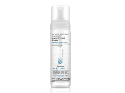 Giovanni Mousse Air-Turbo Charged Hair Styling Foam, 7 fl oz/207 mL