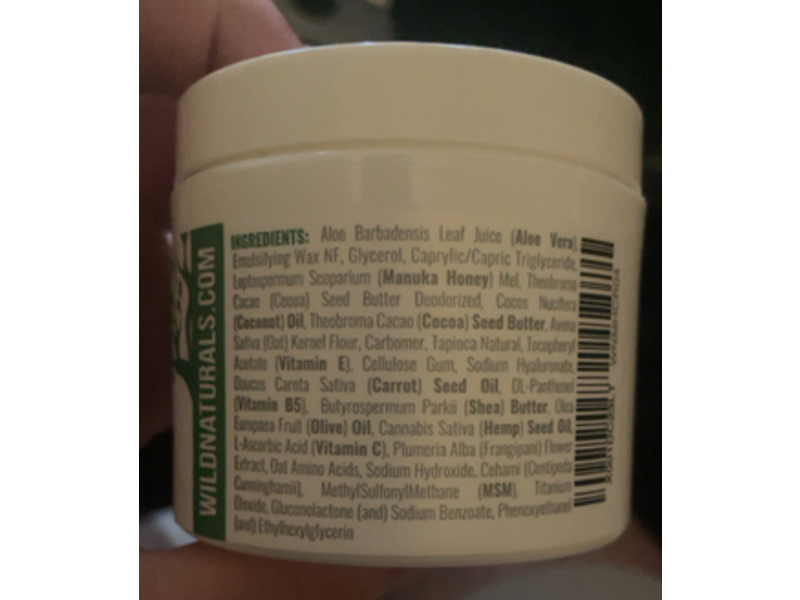 Wild Naturals Manuka Honey Cream, 4 oz/113 g