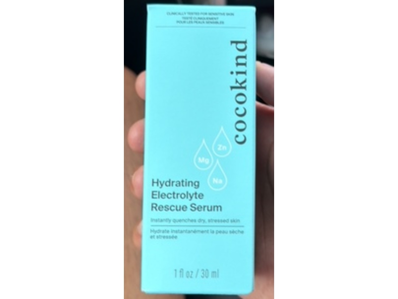 Cocokind Hydrating Electrolyte Rescue Serum, 1 fl oz/30 mL