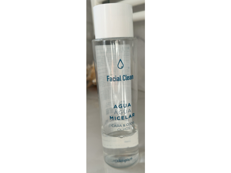 Deliplus Aqua Micerlar Facial Clean, Cara & Ojos, 400 mL