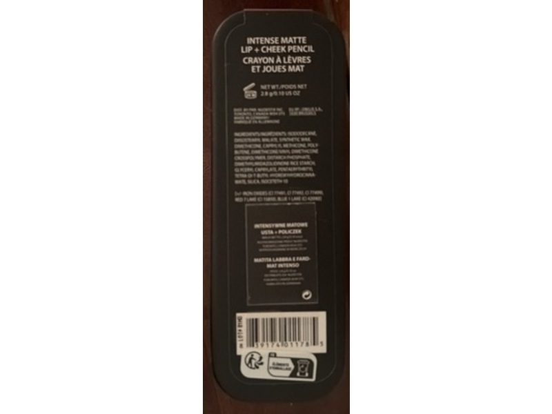 Nudestix Intense Matte Lip + Cheek Pencil, Vintage, 0.1 oz/2.8 g