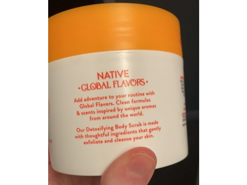 Native Detoxifying Body Scrub, Japanese Golden Pear, 12 oz/340 g, Pack Of 2