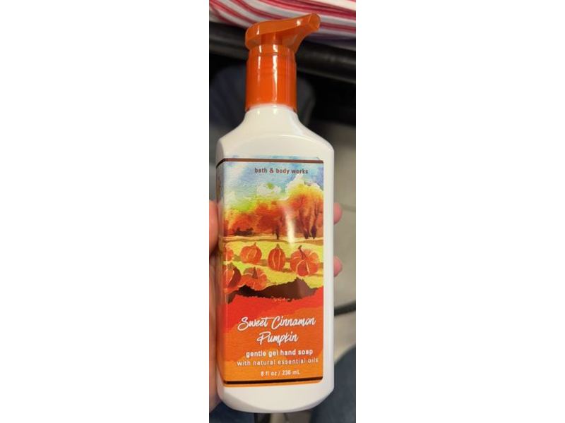 Bath & Body Works Gel Soap, Sweet Cinnamon Pumpkin, 8 fl oz