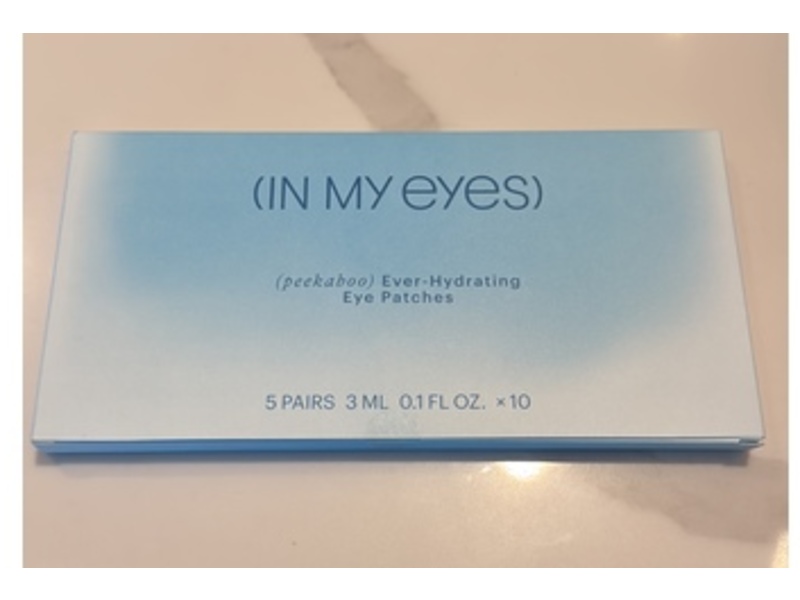 In My Eyes Ever-Hydrating Eye Patches, 0.1 fl oz/3 mL, 5 Pairs