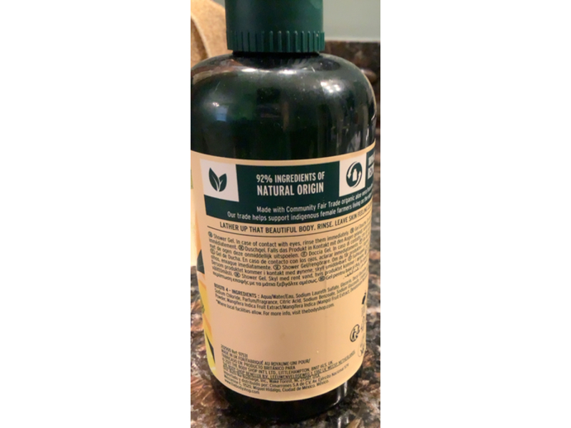 The Body Shop Shower Gel, Mango, 8.4 fl oz