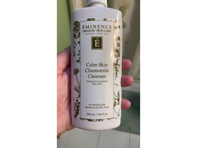 eminence organic skin care calm skin chamomile cleanser