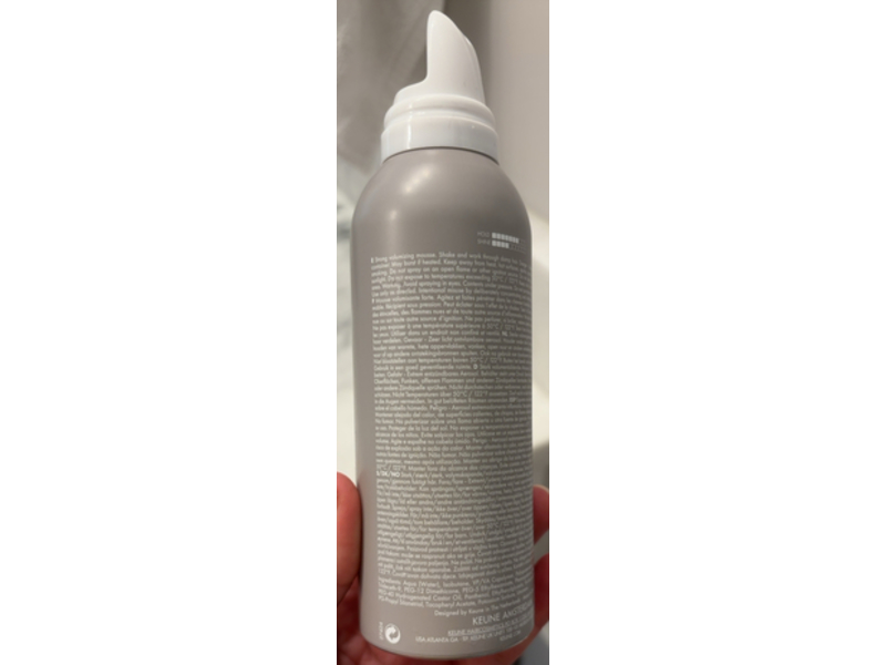 Keune Style Volume Prep Strong Mousse, 6.9 oz/200 mL