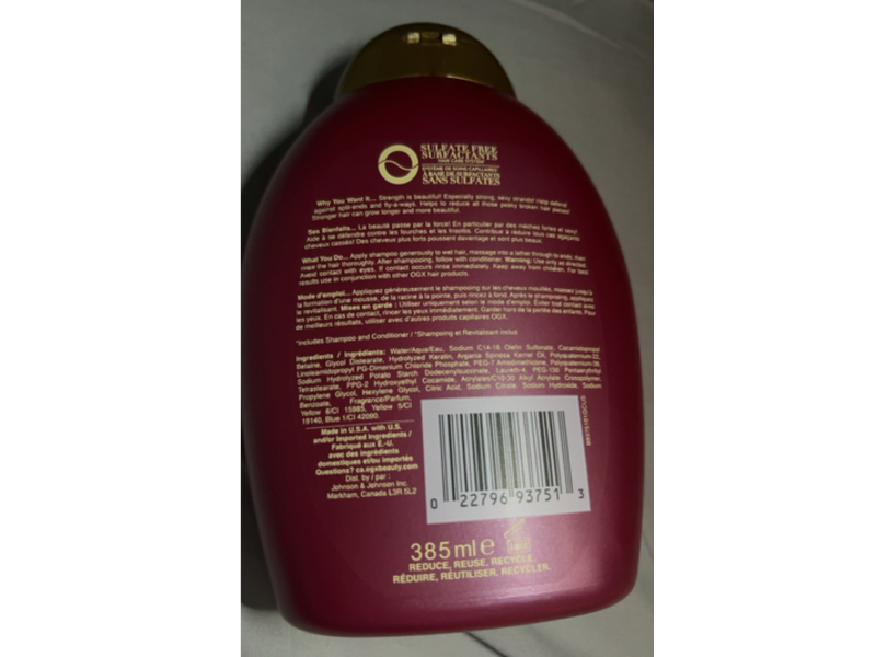 Ogx Anti-breakage + Keratin Oil Shampoo, 13 fl oz/385 mL
