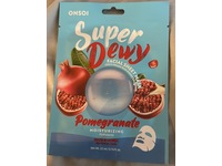 Onsoi Super Dewy Facial Sheet Mask, Pomegranate, 0.74 fl oz/22 mL - thumbnail 2