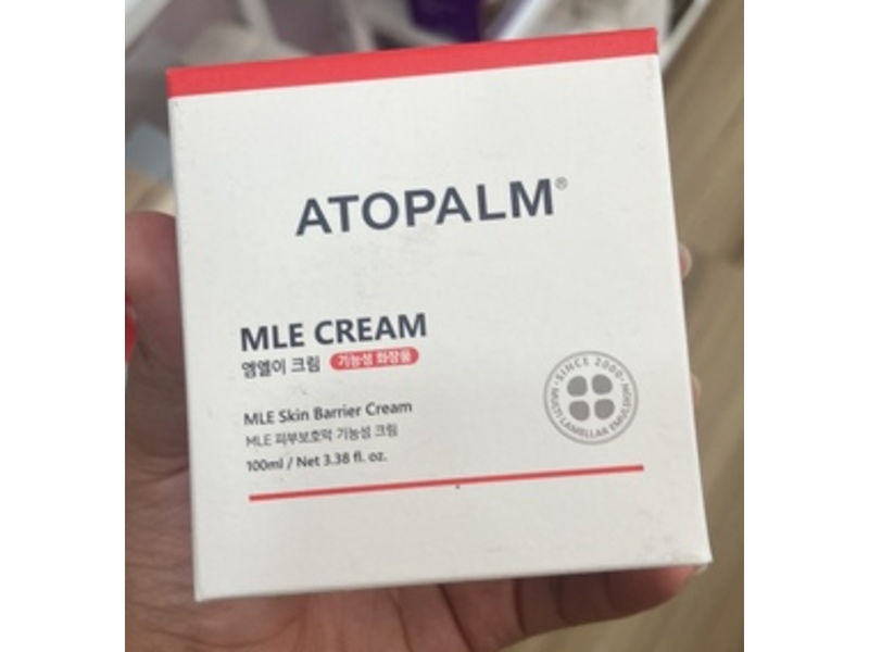 Atopalm Mle Skin Barrier Cream, 3.38 fl oz/100 mL