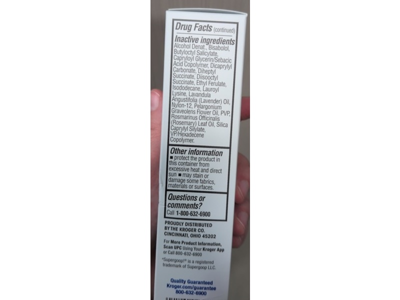 Kroger Refreshing Setting Mist Sunscreen, SPF 40, 3.4 fl oz/100 mL