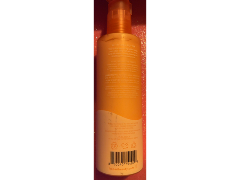 Kopari Hydrating Body Milk Lotion, Guava, Shea Butter, 8.45 fl oz/250 mL