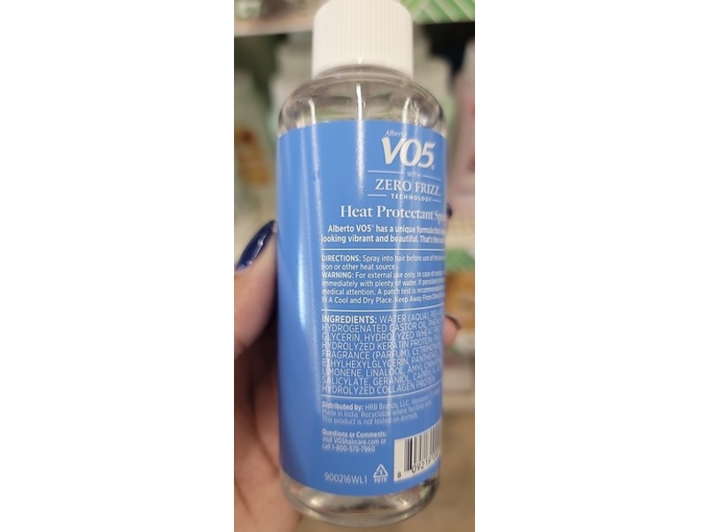 Alberto Vo5 Heat Protectant Spray, 5 fl oz/150 mL